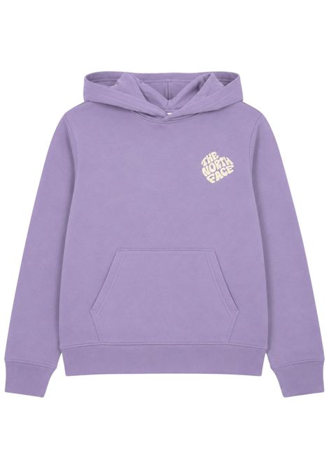 Felpa bambina lilla in cotone THE NORTH FACE | NF0A8JBNLILLA
